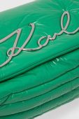 Сумочка Karl Lagerfeld колір зелений (3493828)