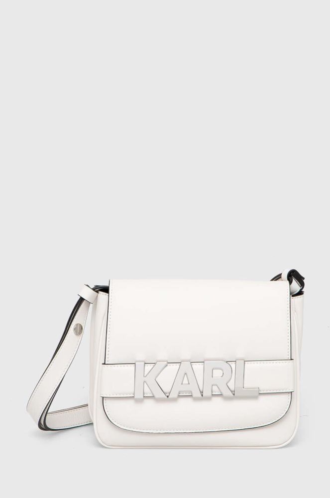 Сумочка Karl Lagerfeld колір білий (3497923)
