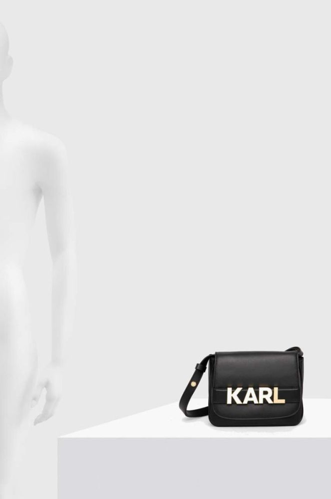 Сумочка Karl Lagerfeld колір чорний (3497922) фото 6