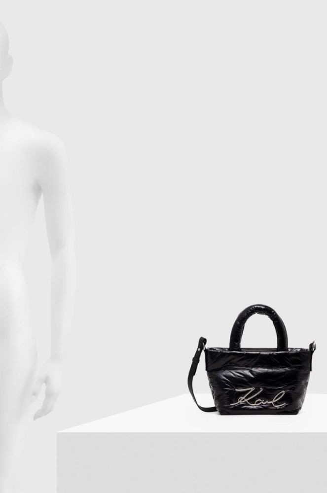 Сумочка Karl Lagerfeld колір чорний (3490507) фото 6