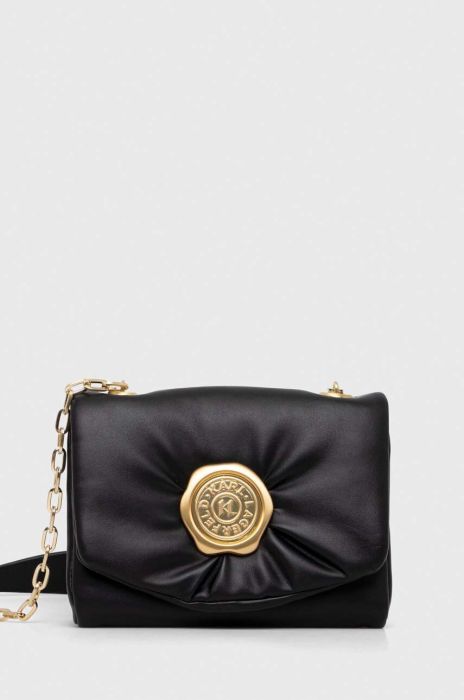 Сумочка Karl Lagerfeld колір чорний (3520582)