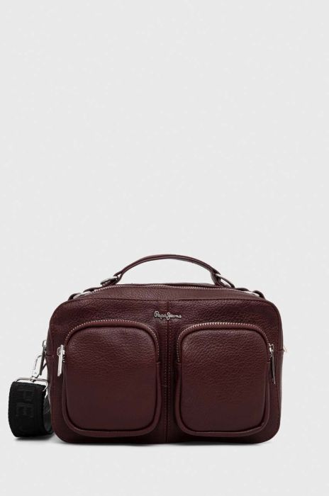 Сумочка Pepe Jeans ELYZA BASS колір бордовий