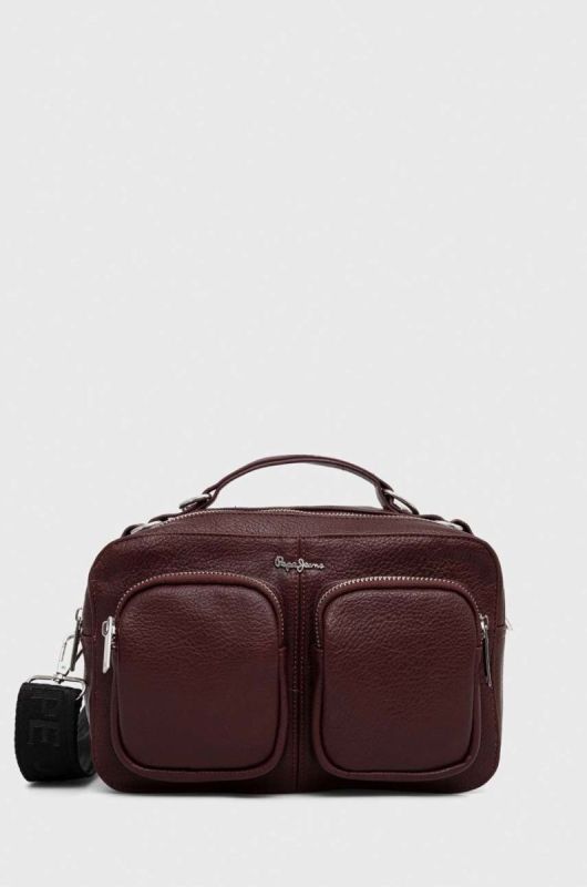 Сумочка Pepe Jeans ELYZA BASS колір бордовий