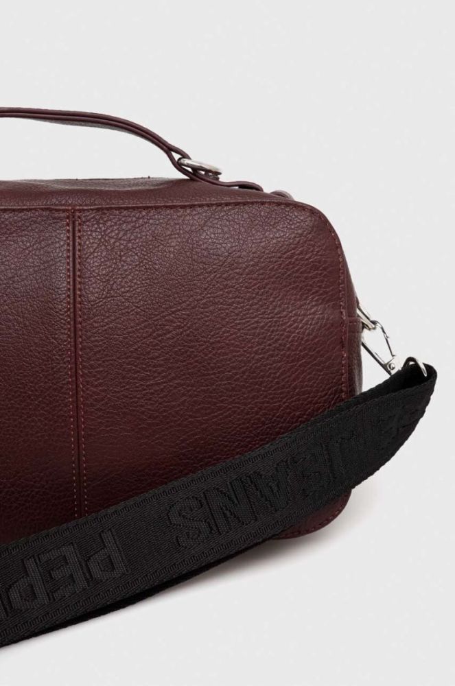 Сумочка Pepe Jeans ELYZA BASS колір бордовий фото 3