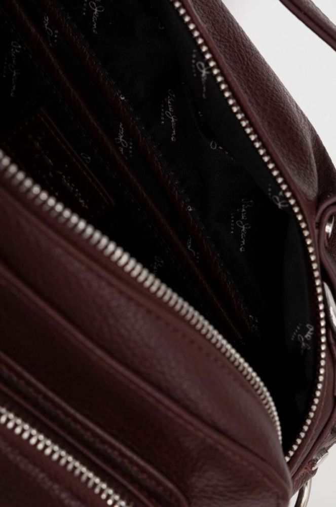 Сумочка Pepe Jeans ELYZA BASS колір бордовий фото 5
