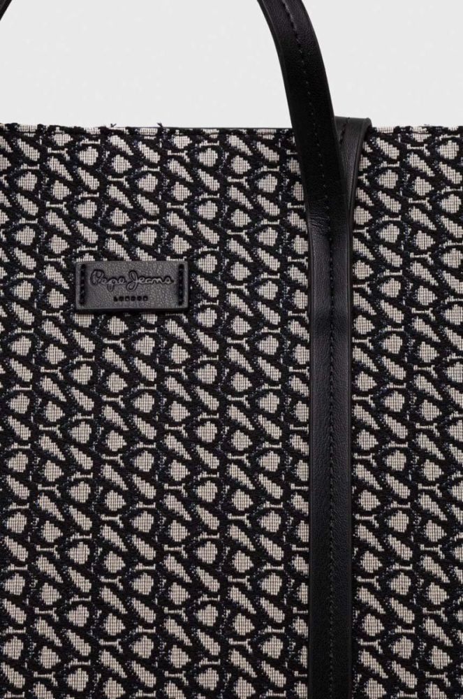 Сумочка Pepe Jeans MACY JACQUARD колір чорний фото 4