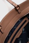 Сумочка U.S. Polo Assn. колір бежевий (3679554)