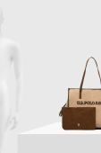 Сумочка U.S. Polo Assn. колір коричневий (3679557)