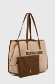 Сумочка U.S. Polo Assn. колір коричневий (3679557)