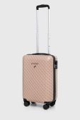 Дитяча валіза Guess колір бежевий Дитяча валіза Guess колір бежевий