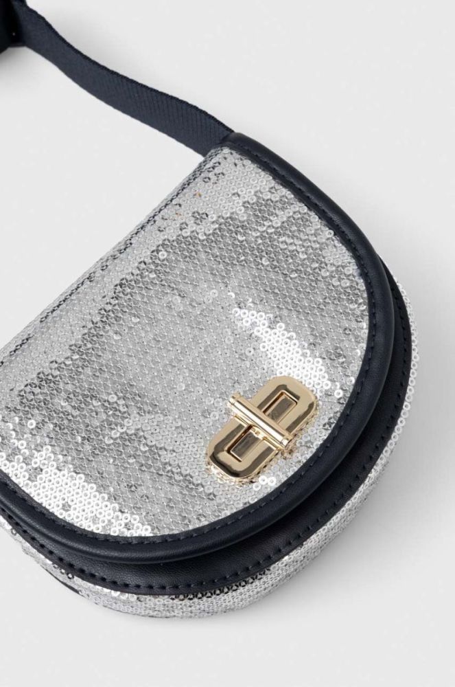 Дитяча сумочка Tommy Hilfiger колір срібний фото 2