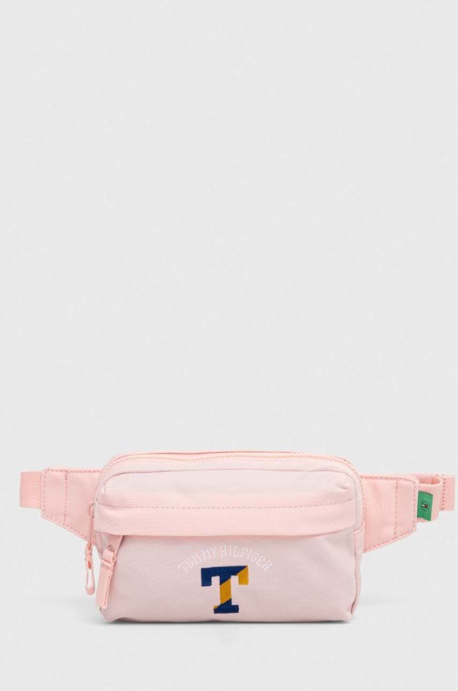 Дитяча сумка на пояс Tommy Hilfiger колір рожевий (3269328)