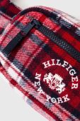 Дитяча сумка на пояс Tommy Hilfiger колір бордовий (3681511)