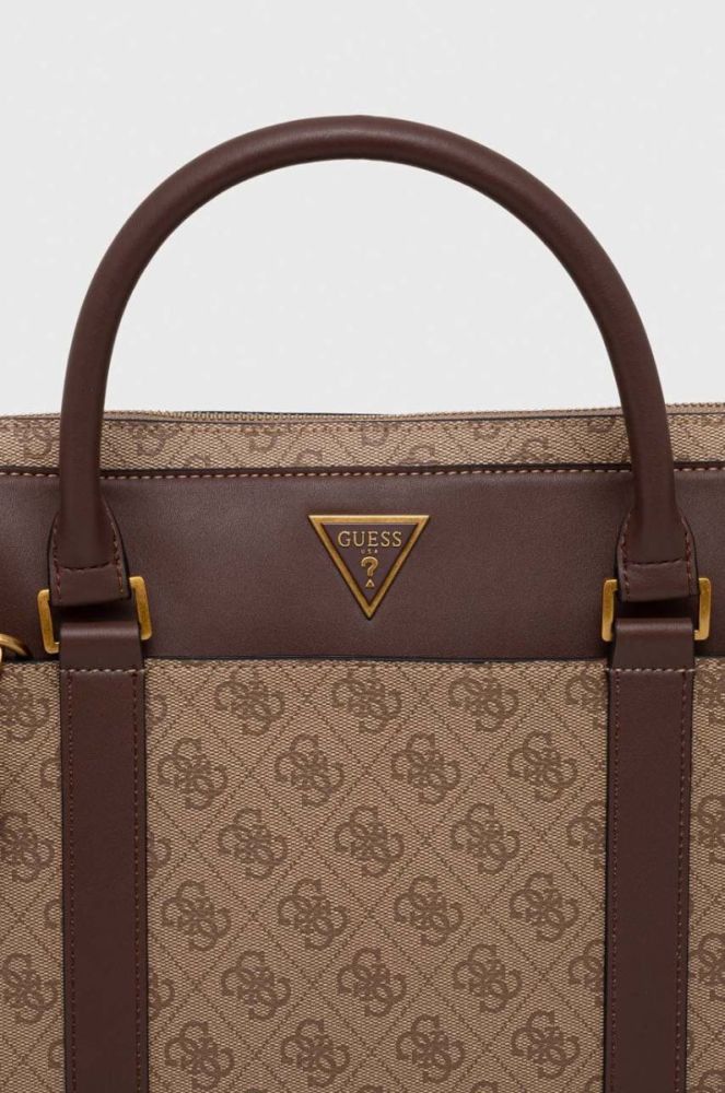 Сумка Guess колір бежевий (3333152) фото 4