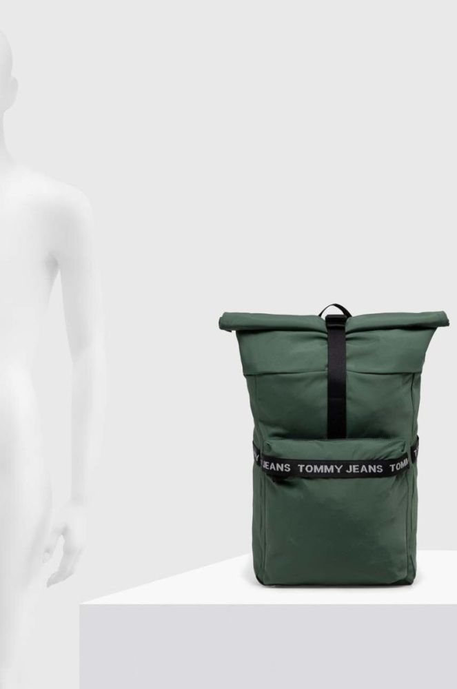 Рюкзак Tommy Jeans чоловічий колір зелений великий з принтом (3253884) фото 6