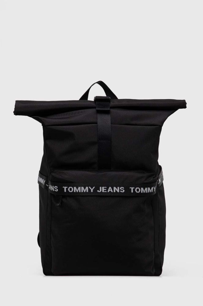 Рюкзак Tommy Jeans чоловічий колір чорний великий з принтом (3253883)