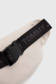 Сумка на пояс Tommy Jeans колір бежевий