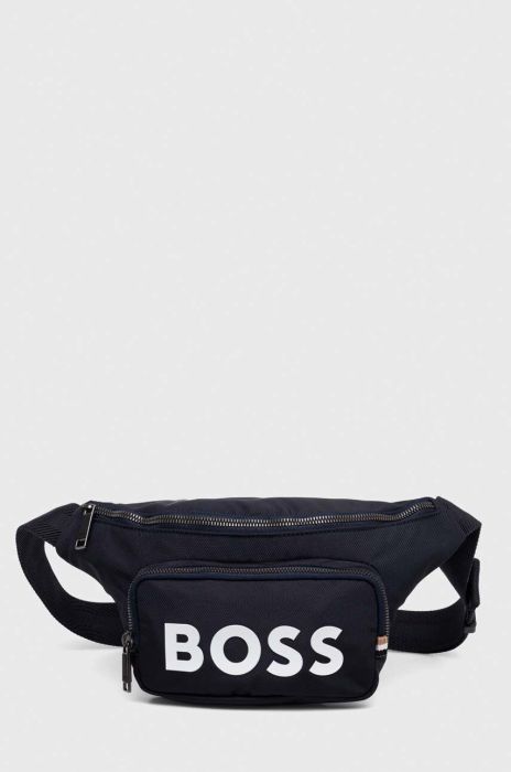 Сумка на пояс BOSS колір темно-синій