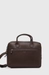 Шкіряна сумка Tiger Of Sweden колір коричневий