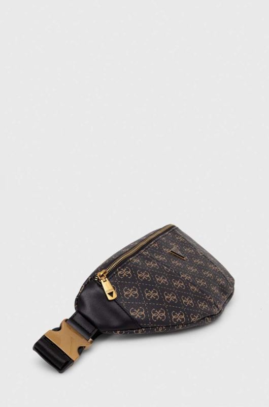 Сумка на пояс Guess колір коричневий (3512992) фото 2