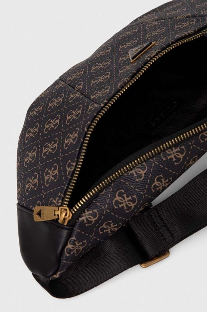 Сумка на пояс Guess колір коричневий (3512992) фото 4