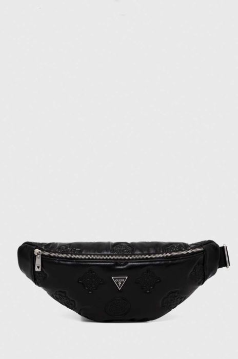 Сумка на пояс Guess колір чорний (3635535)
