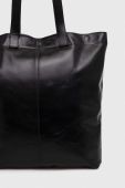 Шкіряна сумка AllSaints Yuto колір чорний Шкіряна сумка AllSaints Yuto колір чорний