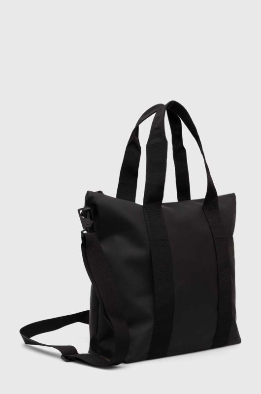 Сумка Rains 14160 Tote Bag Mini колір чорний фото 2