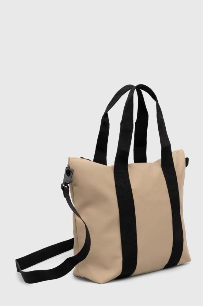 Сумка Rains 14160 Tote Bags колір бежевий фото 2