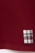 Дитяча футболка Tommy Hilfiger колір бордовий з аплікацією