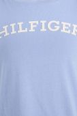 Дитяча бавовняна футболка Tommy Hilfiger колір бірюзовий з принтом (3313615)