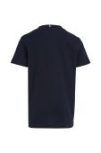 Дитяча бавовняна футболка Tommy Hilfiger колір синій з принтом (3313646)