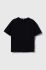 Дитяча бавовняна футболка Tommy Hilfiger колір чорний однотонний (3451655)