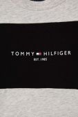 Дитяча бавовняна футболка Tommy Hilfiger колір сірий з принтом (3451705)