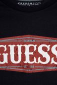 Дитячий бавовняний лонгслів Guess колір синій з принтом (3516360) Дитячий бавовняний лонгслів Guess колір синій з принтом (3516360)