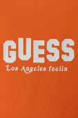 Дитяча футболка Guess колір помаранчевий з принтом