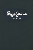 Дитяча бавовняна футболка Pepe Jeans колір зелений з принтом (3487001)