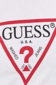 Бавовняна футболка Guess колір білий (3303145)