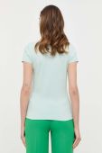 Футболка Guess жіноча колір зелений (3306265)