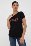 Бавовняна футболка Guess колір чорний (3416888)