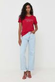 Бавовняна футболка Guess колір червоний (3517622)