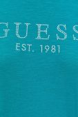 Бавовняна футболка Guess колір зелений (3306285)