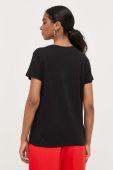 Бавовняна футболка Guess колір чорний (3306296)