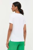 Бавовняна футболка Guess колір білий (3310465)