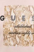 Бавовняна футболка Guess колір рожевий (3303255)