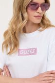 Бавовняна футболка Guess колір білий (3313690)