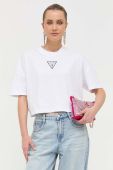 Бавовняна футболка Guess колір білий (3330687)