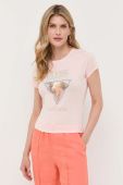 Футболка Guess жіноча колір рожевий (3310519)