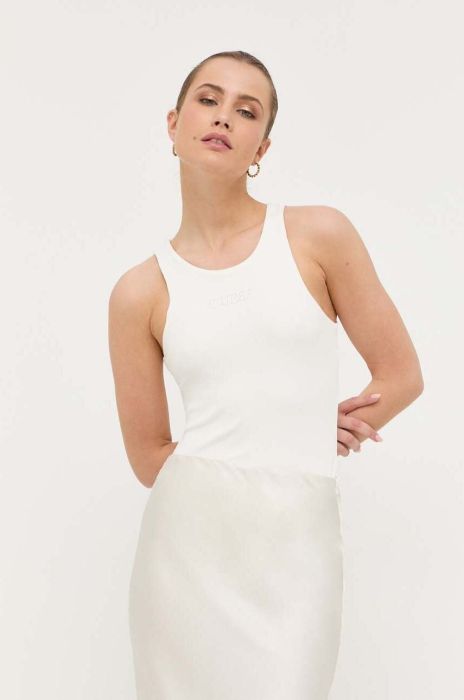 Боді Guess жіночі колір бежевий (3330713)