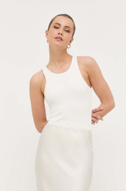 Боді Guess жіночі колір бежевий (3330713)